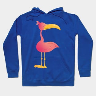 Animal Alphabet F - Flamingo Hoodie